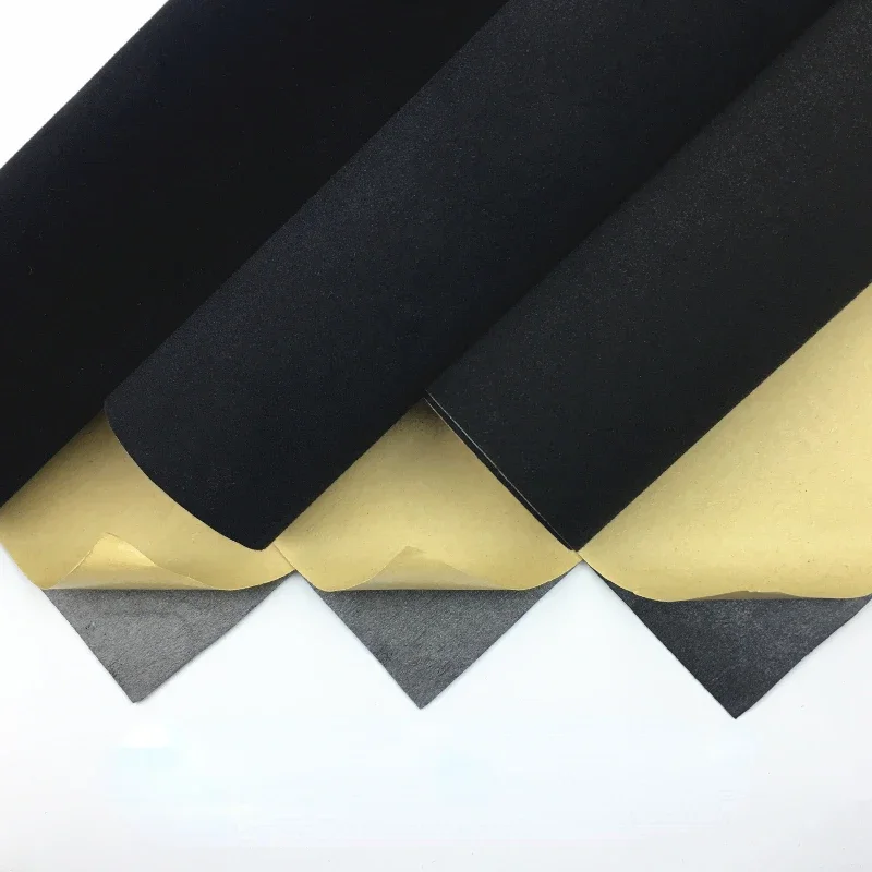 45cm*3m Self-adhesive Black Flocking Velvet Fabric Sticky Back Self Adhesive Velvet Fabric Craft Sticker for Jewelry Box - Image 6