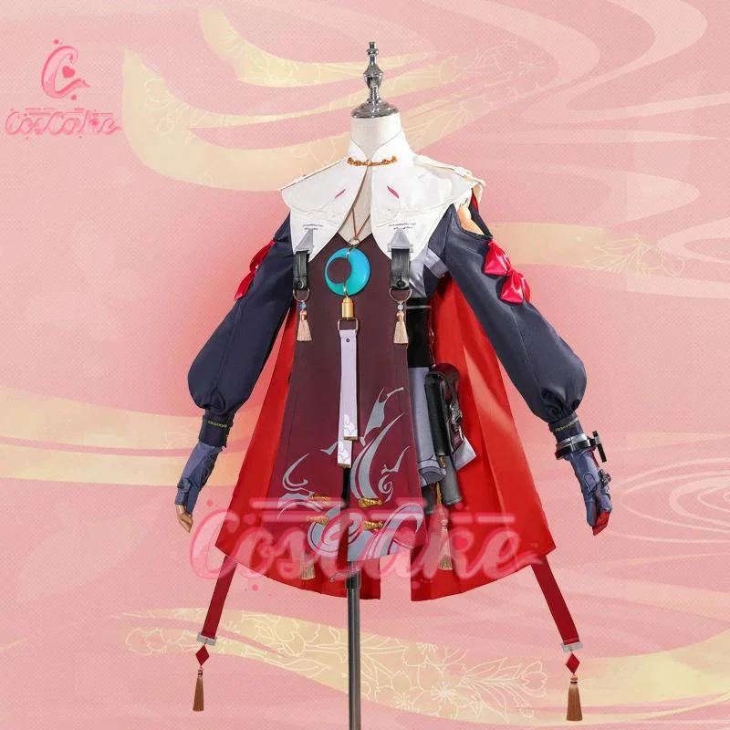 Coscake Danjin Cosplay Costume Wuthering Waves Dress Uniform Midnight Rangers Mutant Resonator Jinzhou Halloween for Women