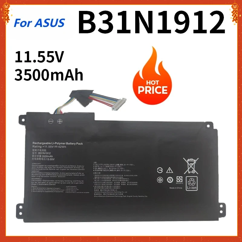 B31N1912 C31N1912 Laptop Battery for ASUS VivoBook 14 E410 E410MA E410MA-EK026TS L410MA  E410KA  L410MA-BV058TS L410MA-BV037TS