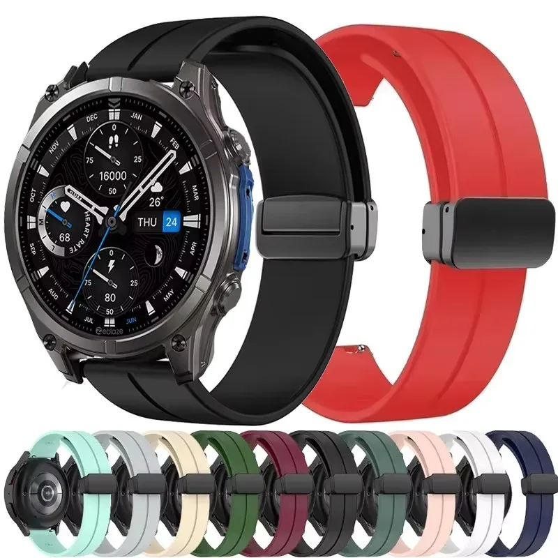 Correa para DKNY NY2127 NY2128 NY2330 NY2509, correas de silicona, Correa con hebilla plegable magnética, Correa para reloj