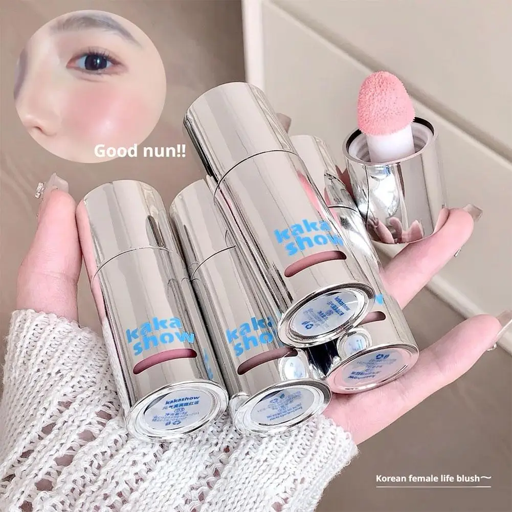 KAKASHOW Vitality Liquid Blush Nawilżający, lekki jak woda, długotrwały makijaż, łatwy do rozmazywania płynny róż 5ml