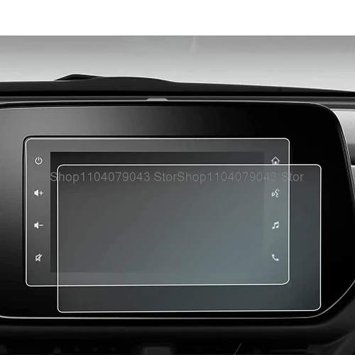 Imagen 2 del producto Película protectora de pantalla de vidrio templado para suzuki sx4 s-cross 2022, 7 pulgadas o 9 pulgadas, radio de infotación para coche, navegación GPS Interior