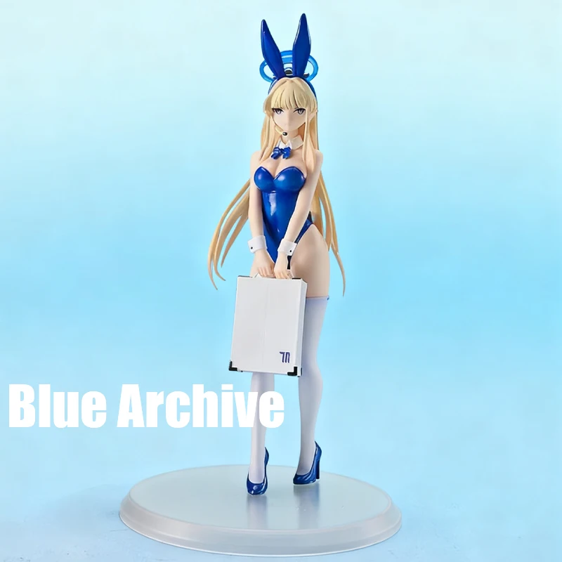 Figura de Anime Blue Archive Asuma Toki, Figura de Chica Conejita, Modelo de Estatua, Muñeca Coleccionable, Adorno de Escritorio, Juguetes Personalizados, Regalos