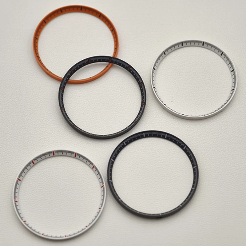 

Mod 30.5mm Watch Chapter Rings Fits For SKX007 SKX009 SRPD Case Plastics Inner Rings NH35 NH36 Movement Men's Watch Parts Refit