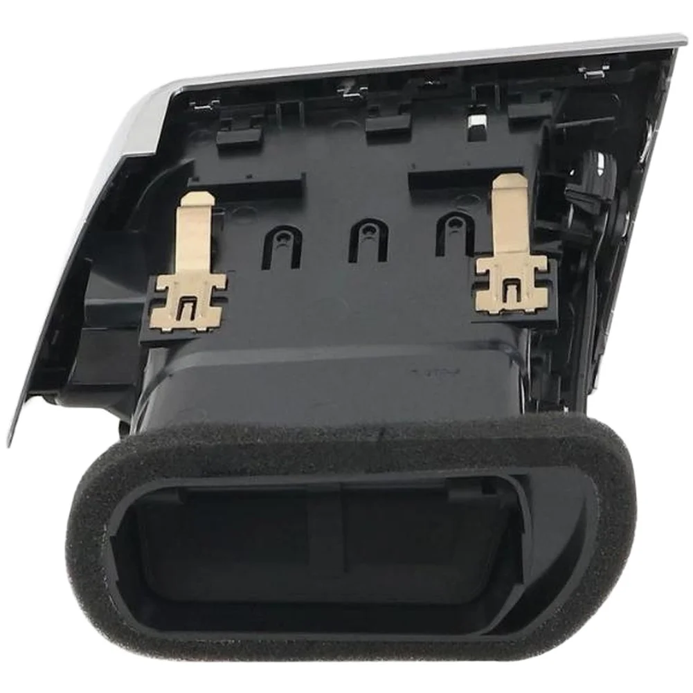 Black Air Vent Grill Direct Replacement Single Piece Easy Installation Dashboard Mounting Dashboard Replacement