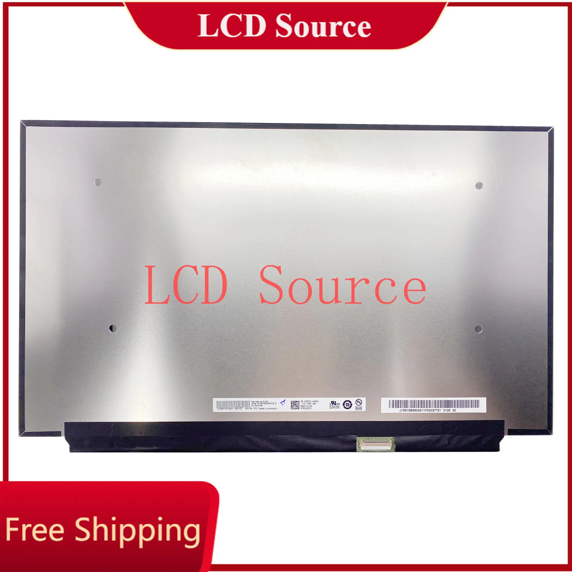 

B156HAN12.5 FHD high brightness color gamut Panel Matrix D/PN 0CGDY2 15.6 inch Laptop LCD LED Screen