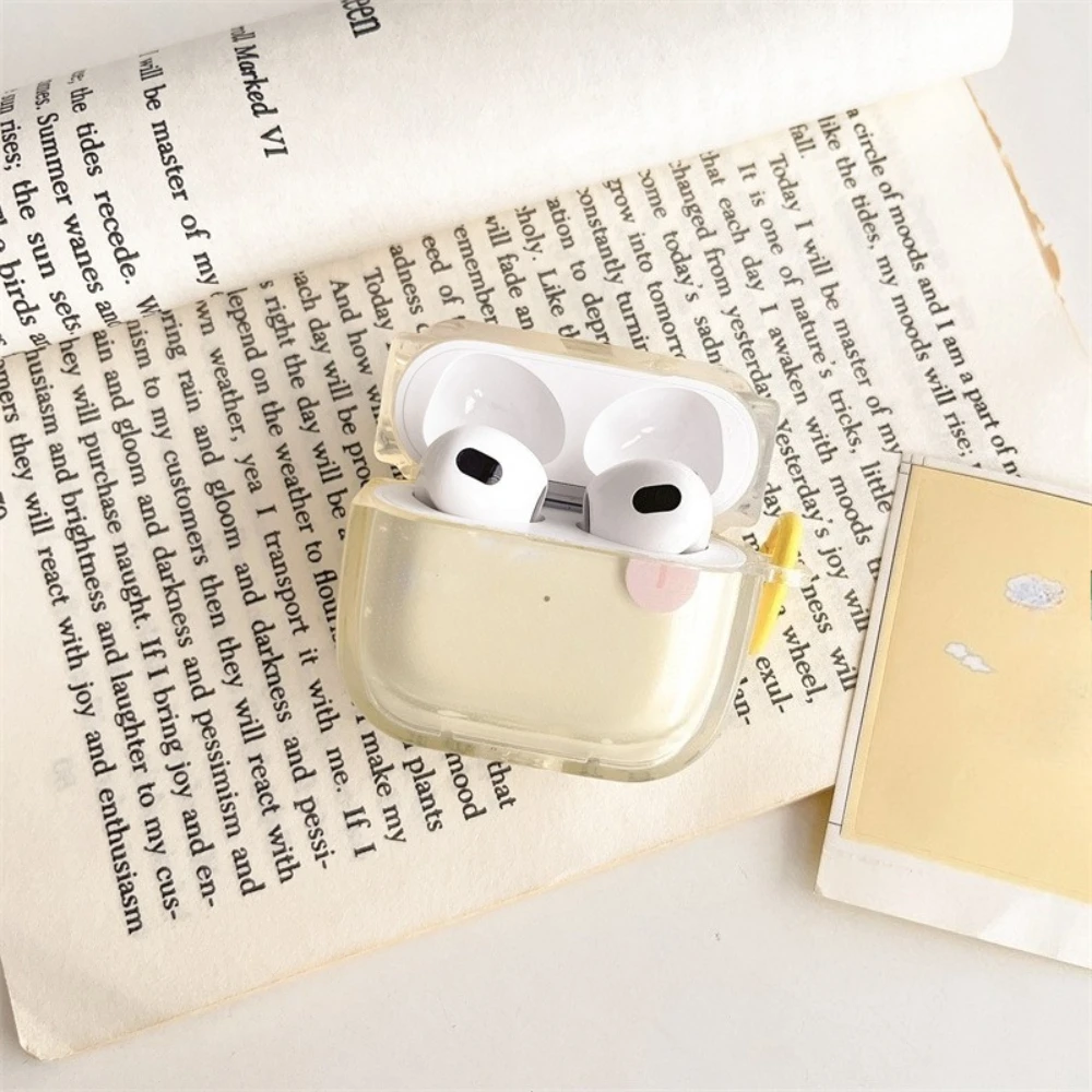 Casing Earphone Hewan Kartun Lucu untuk AirPods 3 2 1 pro pro2, Penutup Pelindung Anjing Anak Anjing Kucing Kotak Pengisi Daya Bluetooth Nirkabel