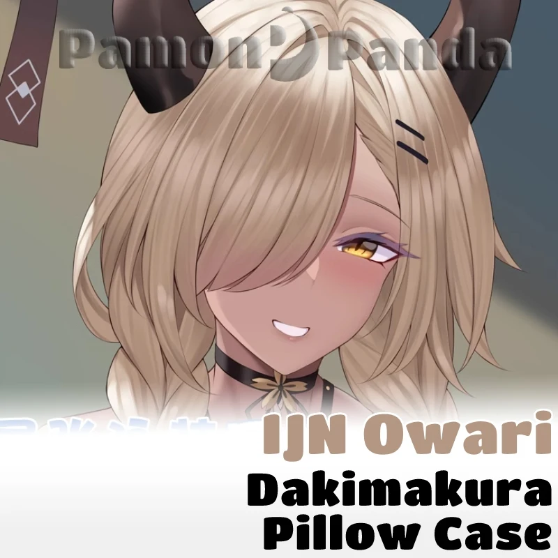 IJN Owari Dakimakura Azur Lane Game Pillowcase Hugging Full Body Sexy Pillow Case Cushion Cover Home Bedding Decor Otaku Gift