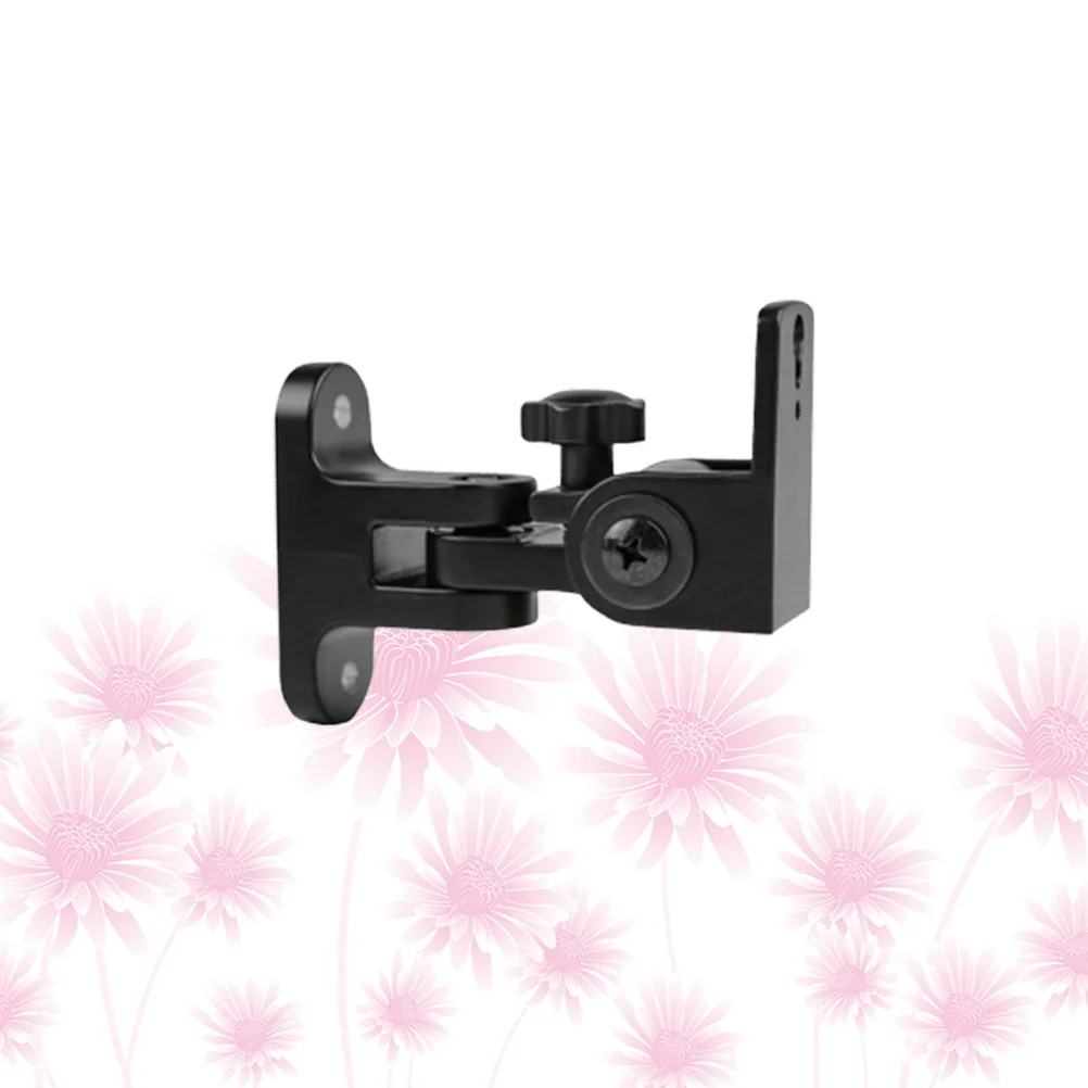 

Speaker Wall Mount Bracket Zinc Alloy 180 Degree Rotation 15Kg Capacity For Home Cinema Satellite Surround Sound Speaker Stand