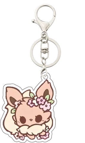 Akrylnyckelring Eeveelution Eevee Umbreon Espeon Jolteon Leafeon Vaporeon Sylveon Glaceon Flareon Mobilväska Hängsmycke Gåva 6 best sales eevee nyckelring - №5