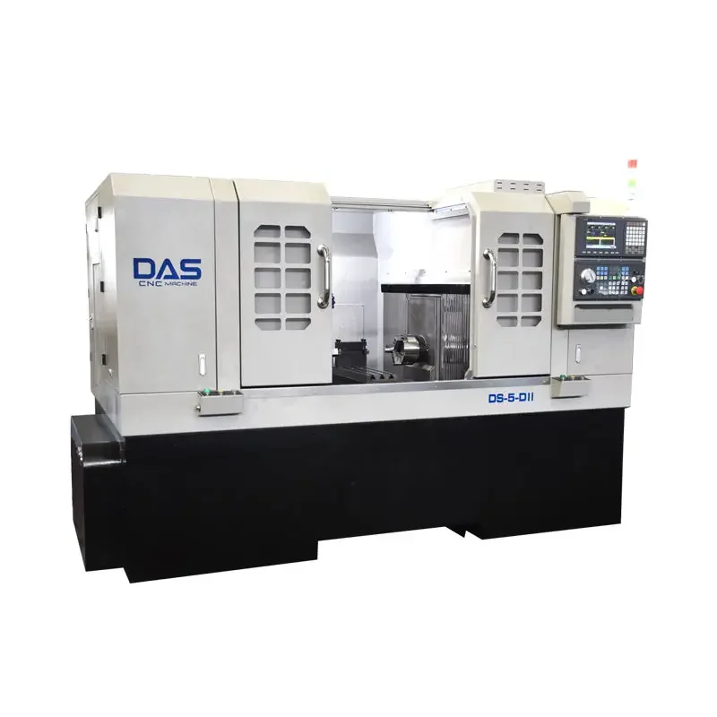 New DS-6-DIIS Cnc Milling Machine Double Spindle Cnc Machine 5 Axis Cnc Torno Metal Milling Lathe Free After-sales Service