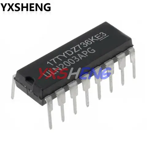 10 PZ ULN2003APG DIP16 ULN2003A DIP-16 ULN2003 ULN2003AN DIP Chip IC