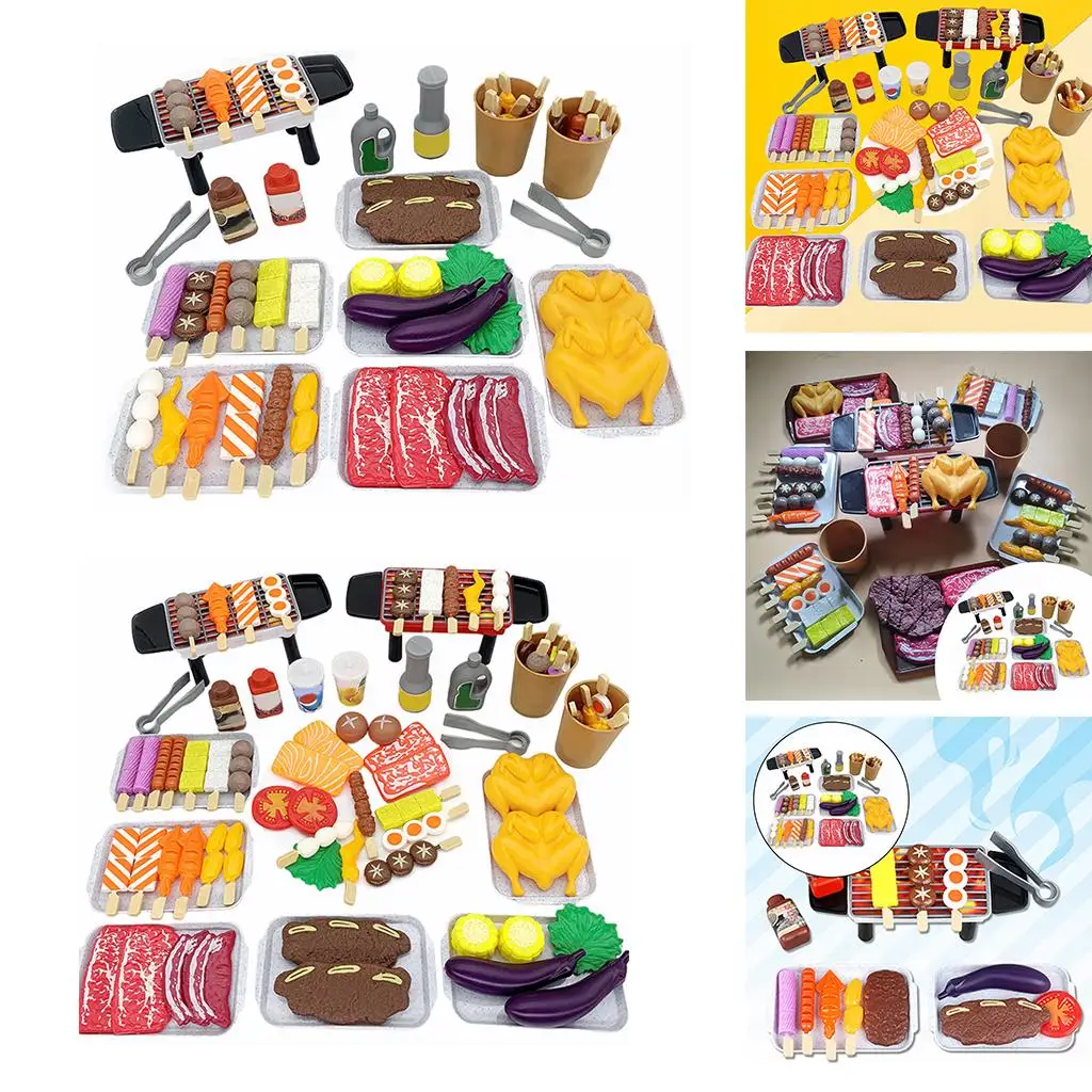 Camping Chef BBQ Speelset Fantasiespel Speelgoedset Koken Interactieve kindercadeaus