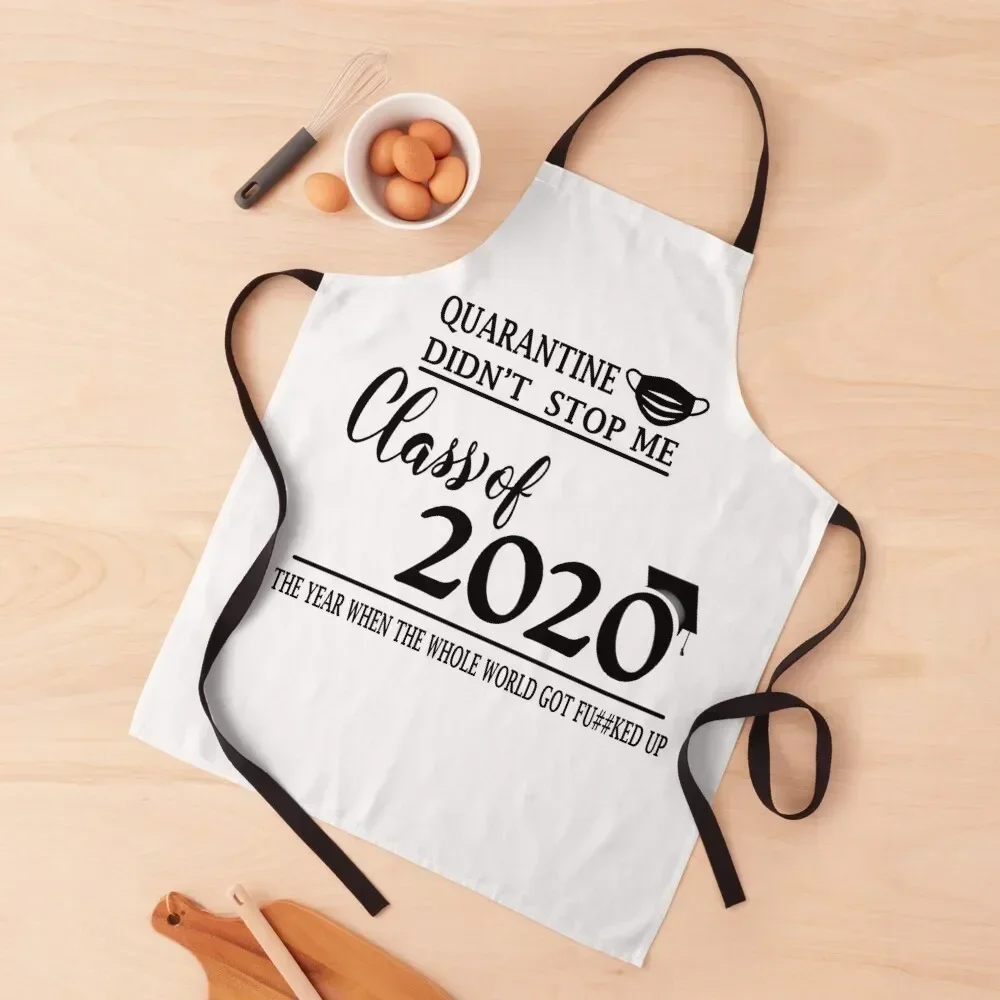 

Class of 2020 Graduation Apron Kitchen Apras For Women Barber chef costume painting Apron