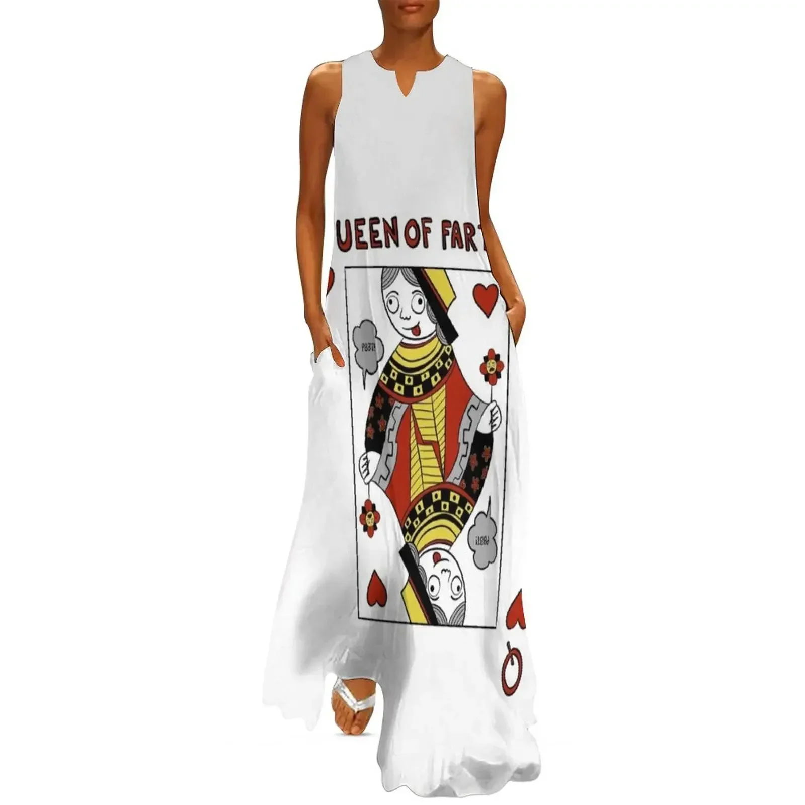 

Queen of Farts Long Dress birthday dress dress for women summer summer outfits for women 2025 summer women's suit