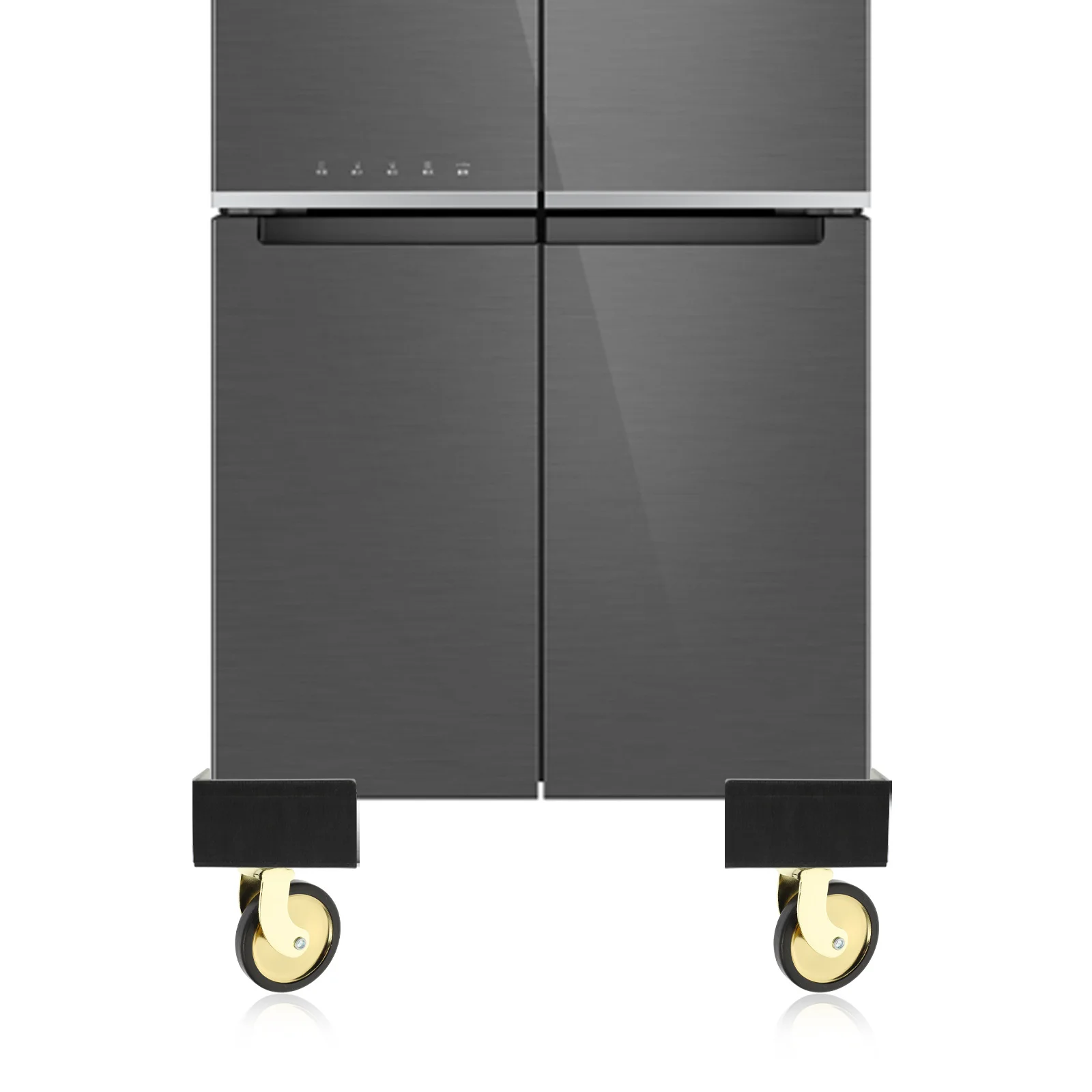 

4 шт. ролики из ПВХ, гладкие колеса для мебели, прочный шарик, бытовой портативный, простая установка, не оставляющие следов, многофункциональные подшипники