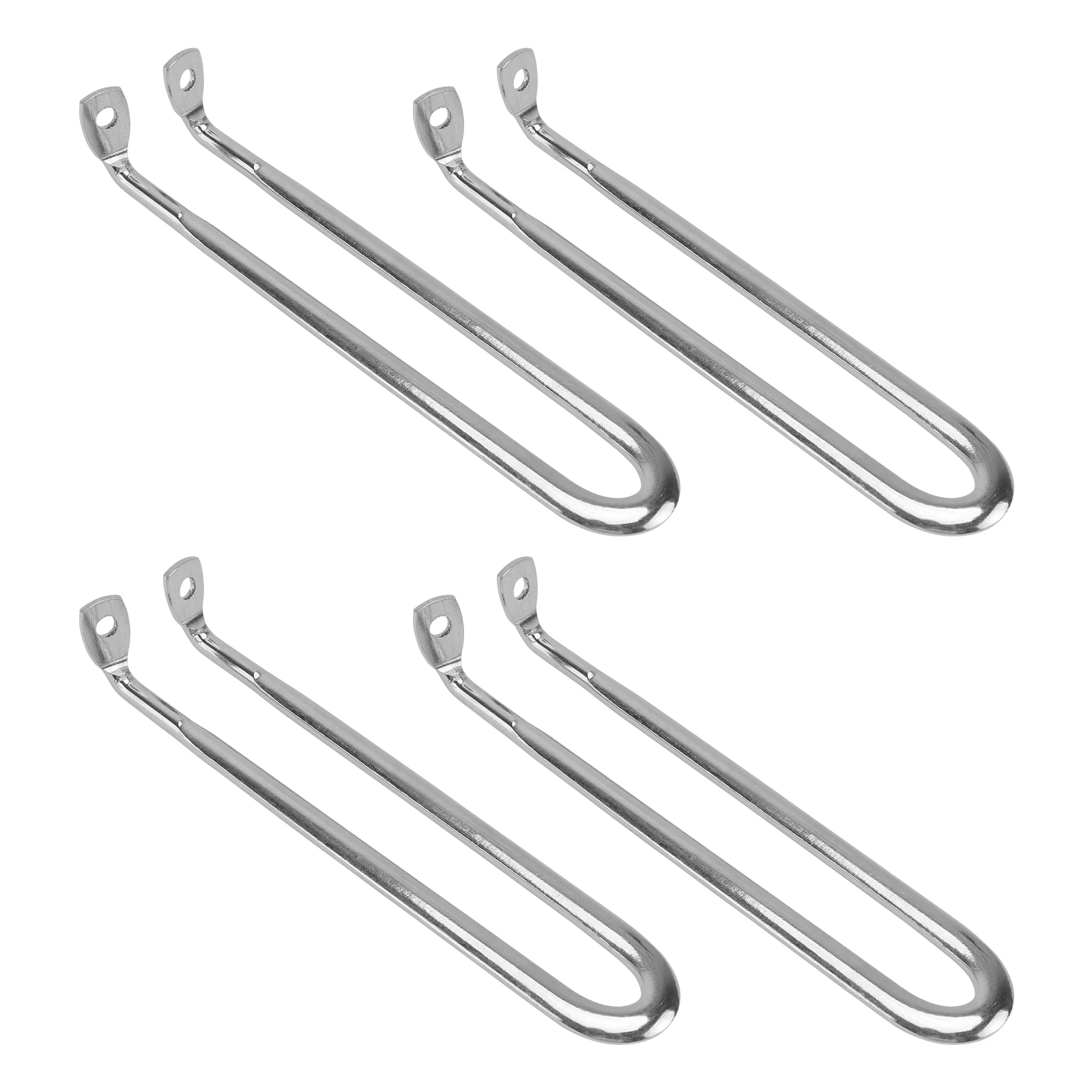 

4pcs Heat Universal Pot Handles Silver Long For Milk Pan Fry Universal Pot Handles Pan Cookware Accessories Kitchen Use