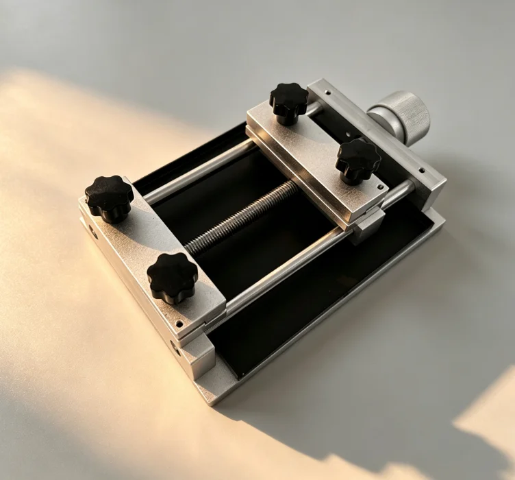 Worktable Clamp Fixture For Laser Marking Cutting Engraving Machine Gold Silver Metal Ceramics Thin Foil Holding Table