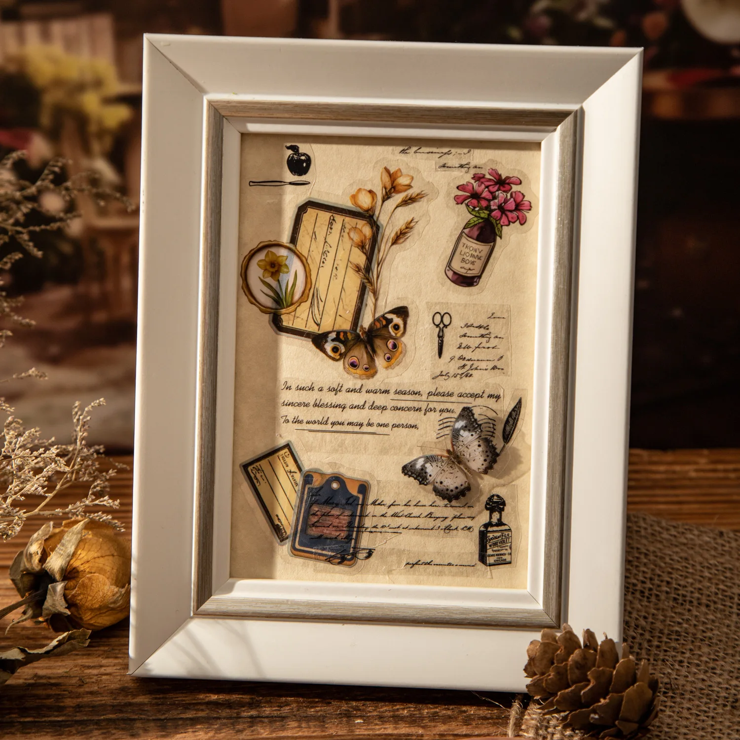 

50 шт./1 лот каваи канцелярские наклейки туманные старые мечты мусорный журнал декоративные скрапбукинг DIY ремесленная наклейка