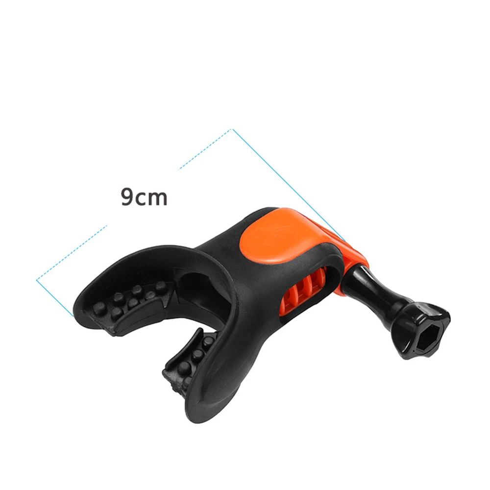 Teeth Braces Holder Mouth Mount with Floaty For GoPro 10 9 8 7 Ski Diving Accessories Camera