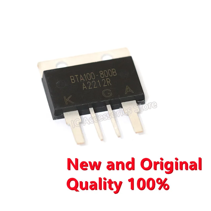 1pcs BTA100-800B high-power thyristor controlled bidirectional AC thyristor 41 brand new and original