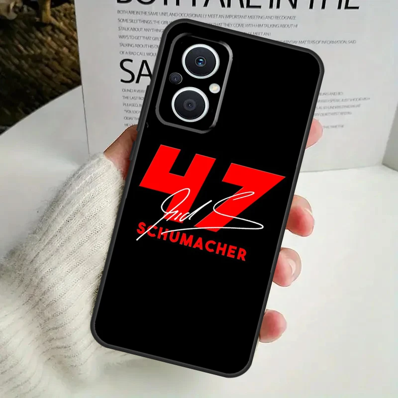 Schumacher Formula 1 F1 Case For OPPO Reno 8 7 6 5 4 Lite 8T 5Z 4Z 10 11F OPPO Find X5 X6 Pro X2 Neo X3 Lite Cover