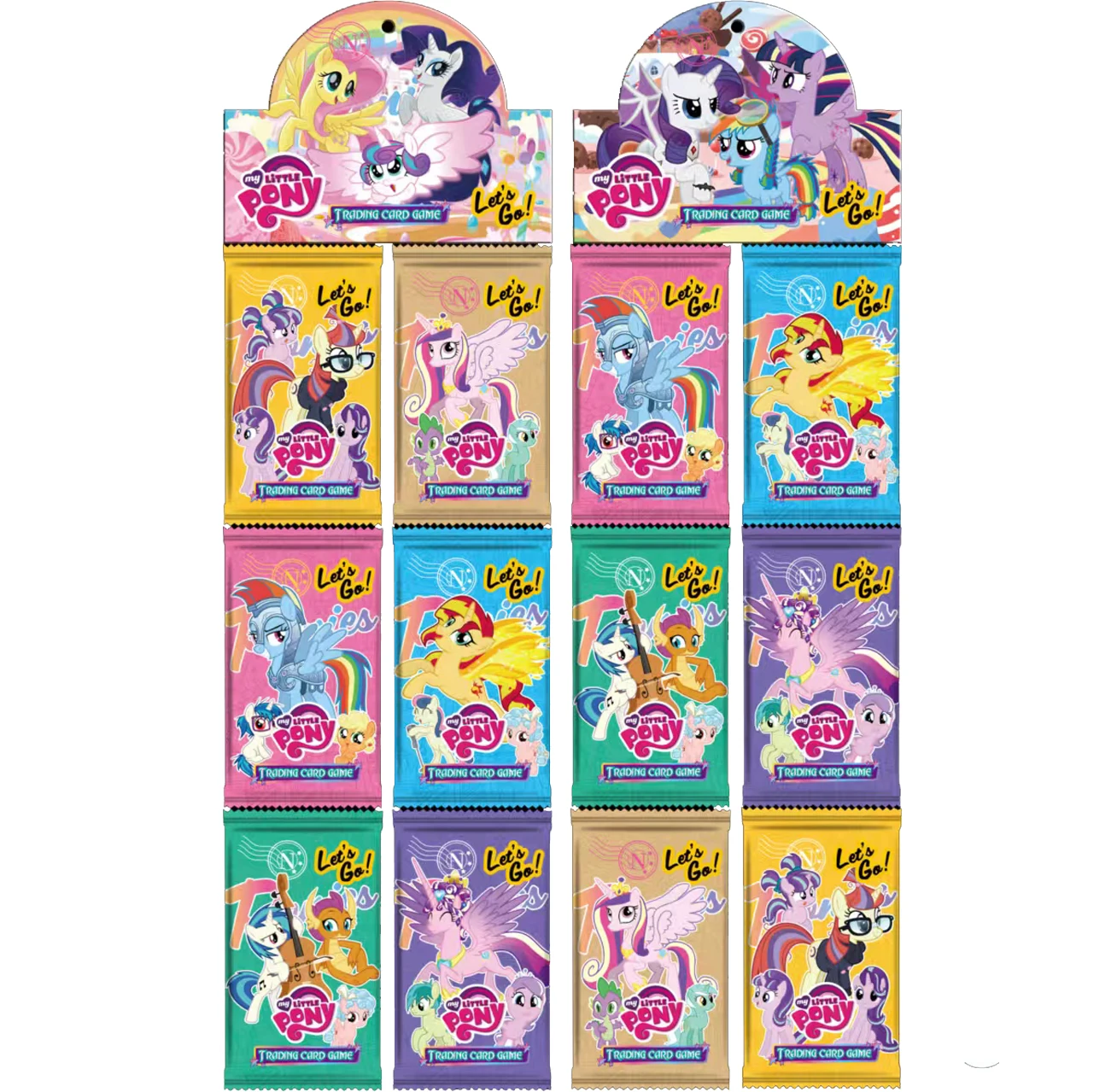 بطاقة ماي ليتل بوني توايلايت سباركل أبل جاك رينبو داش فلاترجوي نادر مجموعة بطاقات ديكور غرفة الهدايا للحفلات