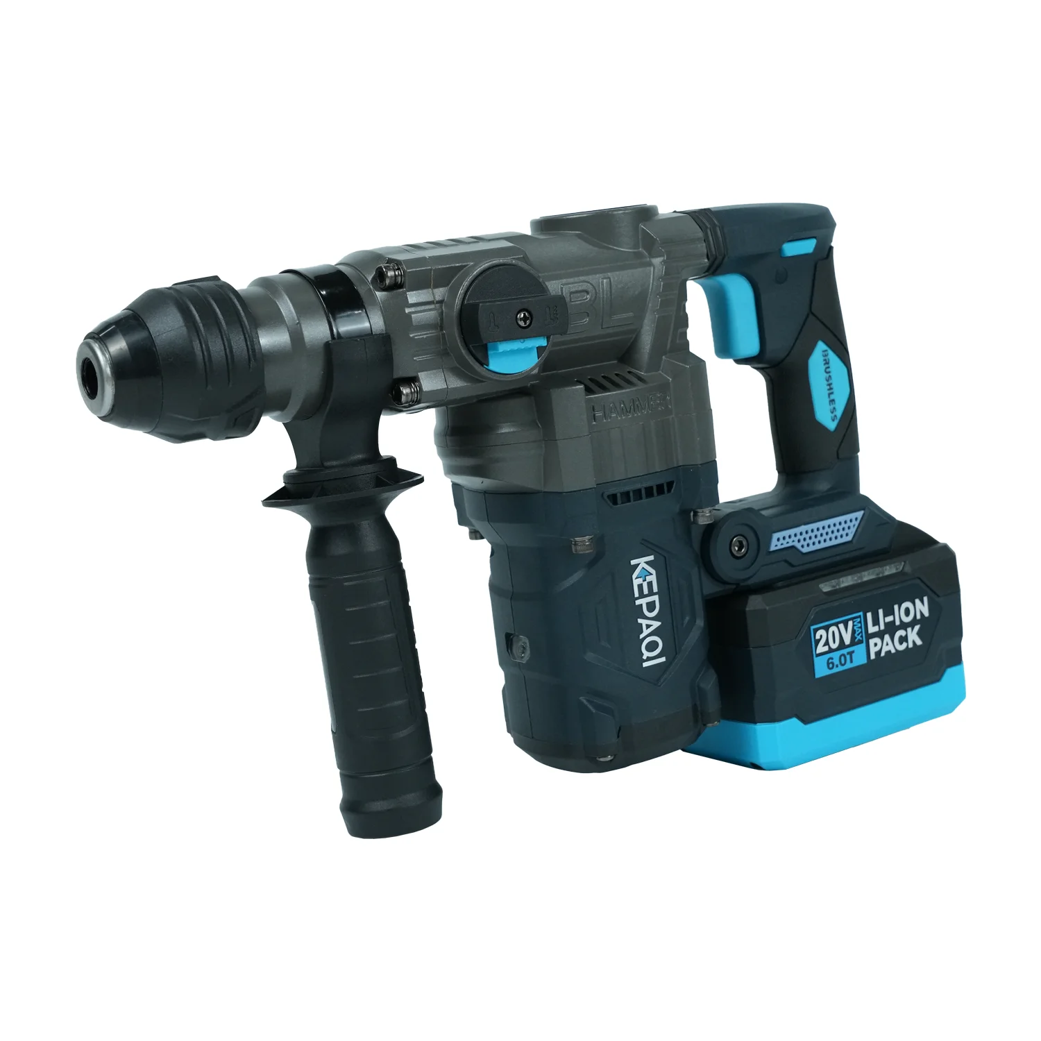 

20V Brushless Cordless Rotary Hammer Drill Electric DIY Grade Hammer Drill for Concrete for Industrial Use