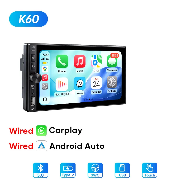 K60 Wired Carplay