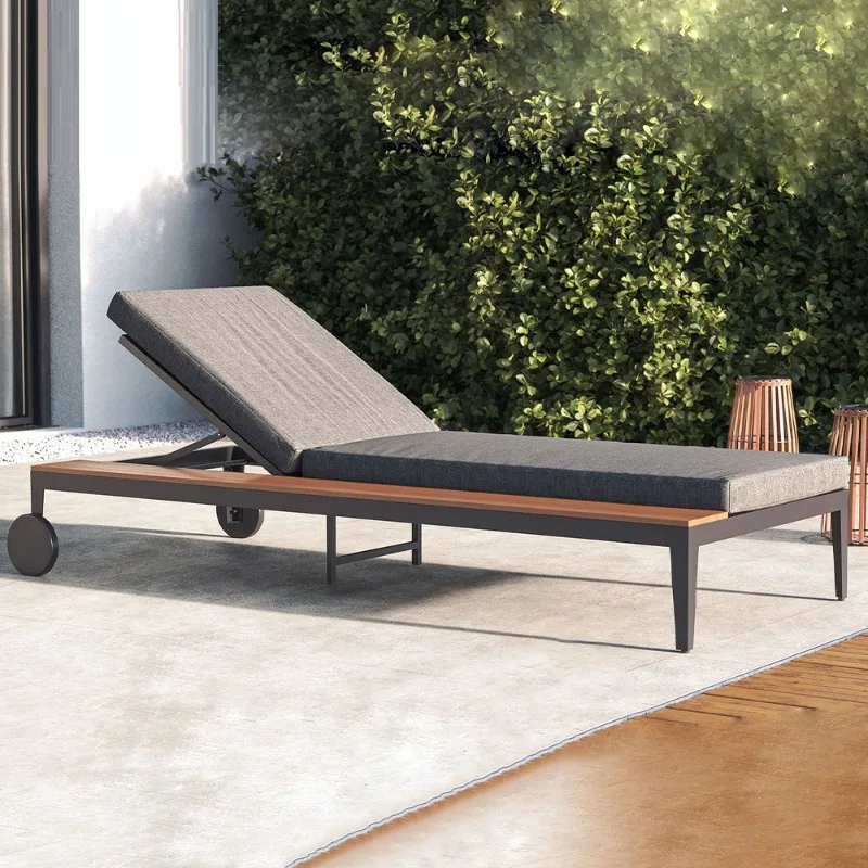 Simple industrial style garden terrace hotel designer furniture