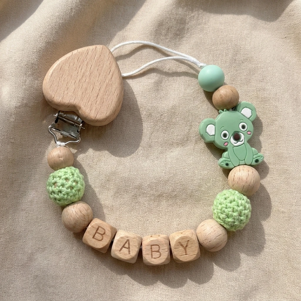 Personalizowany klips do smocz – Baby Teethers recenzja i cena