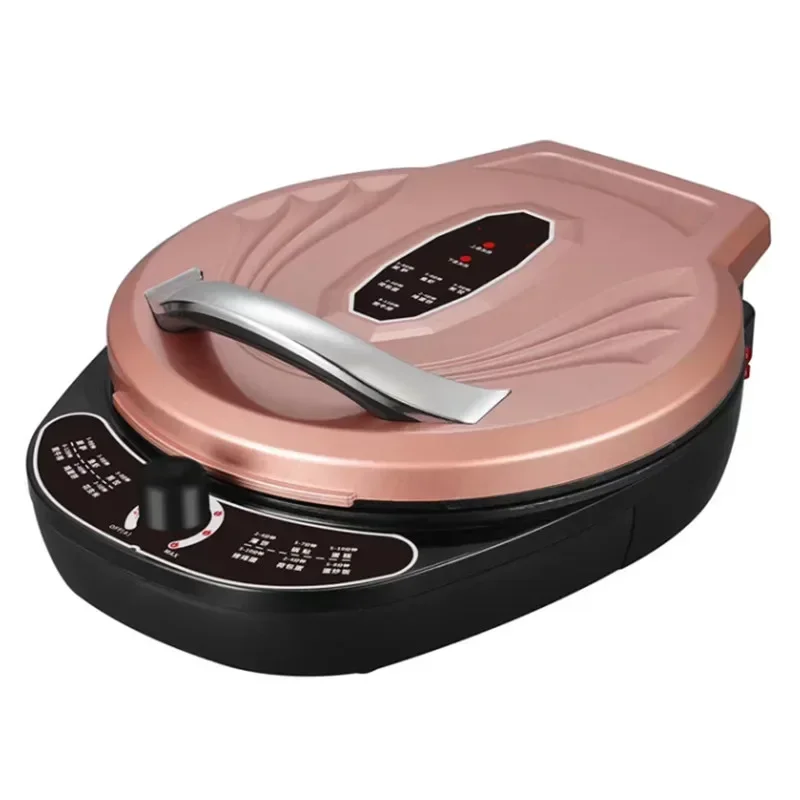 

Бытовая техника Электрическая сковорода для блинов Бытовая автоматическое отключение питания Двустороннее отопление, углубление и увеличение блинов-машина