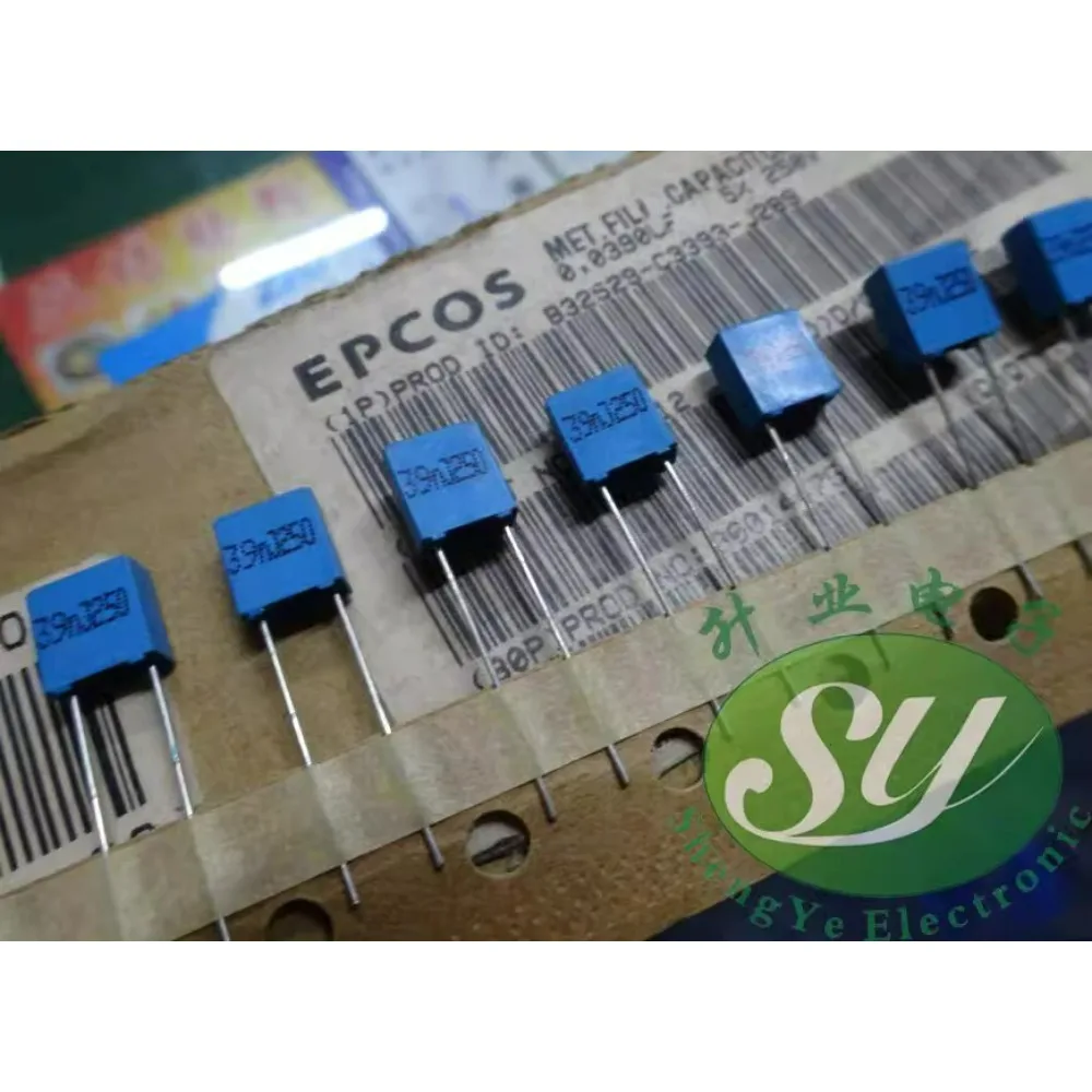 

50PCS EPCOS 0.039uf/250v 39nf 393 brand-new 5mm film capacitor B32529C3393J
