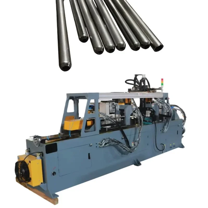 【Brand new】Automatic Stainless Steel Spinning Machine Carbon Steel Copper Tube End Forming with Round Head Machine Includes Swag
