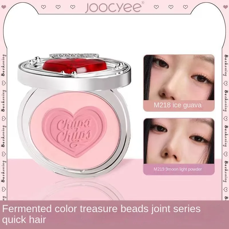 Joocyee Gem Sandwich Powder Blusher Makeup Korean Palette De Blush Cruelty-Free Blush Contour Face With Matte Finish