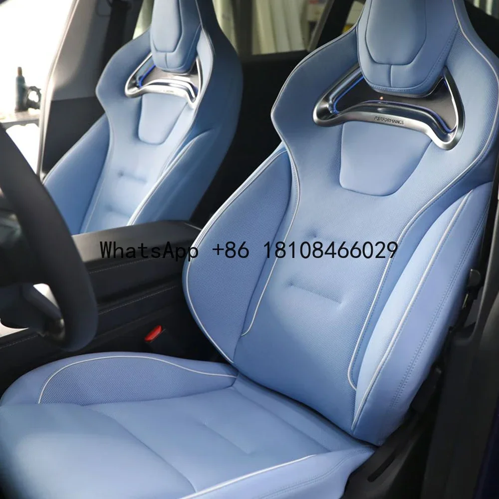 Car Interior Accessories Car Sports Ventilation Seats Luxury Nappa Leather Seats for Tesla Model 3 Model Y Modification