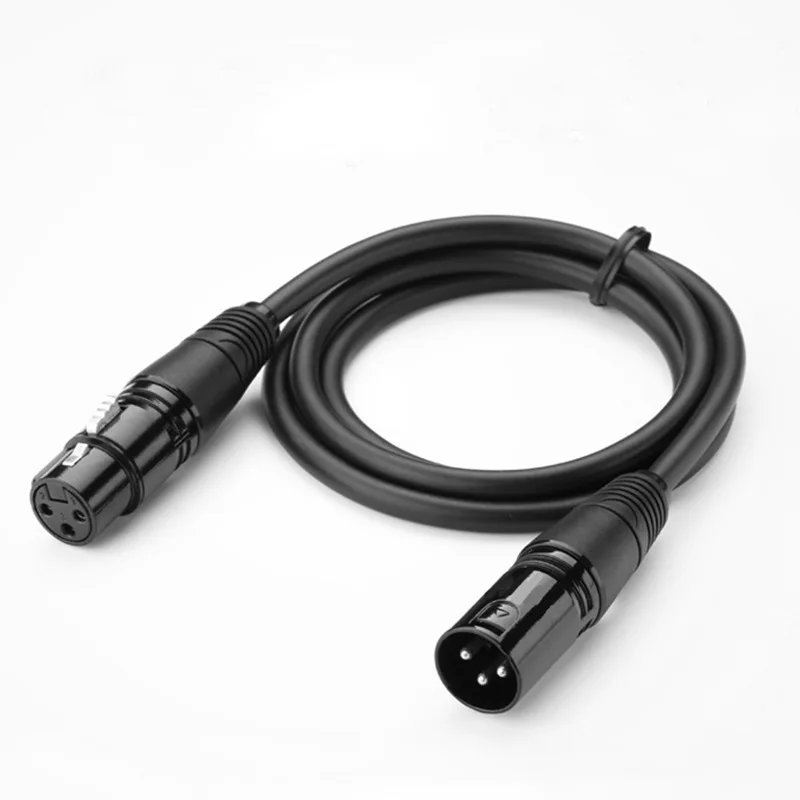 DMX512 3-pin Signal Cable High Quality XLR Connect Par light LED effect light Stage lighting Special Long Customized