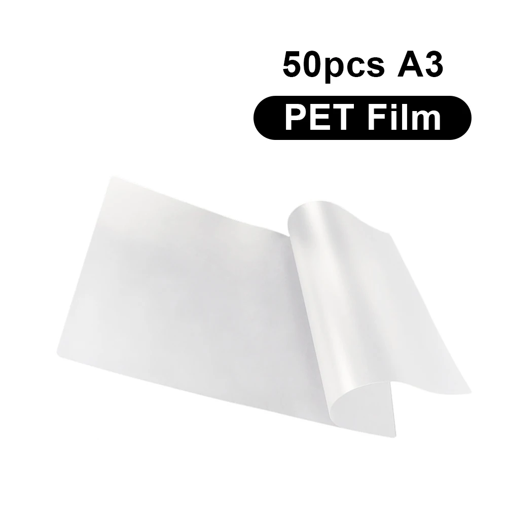 

DTF PET Film For DTF Printer R1390 L1800 DX5 A3 Direct to Film Printer PET Film For DTF ink DTF Transfer Printing Machine