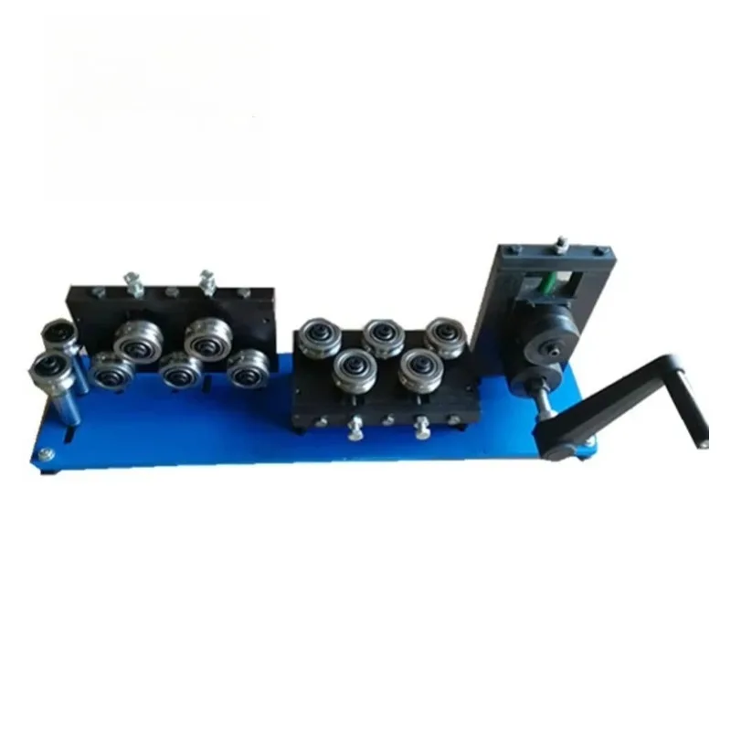 

Made In China For Sale JZQ10/53/42 6mm 8mm 10mm Hand Crank Pipe Copper Steel Iron Wire Straightener Machine