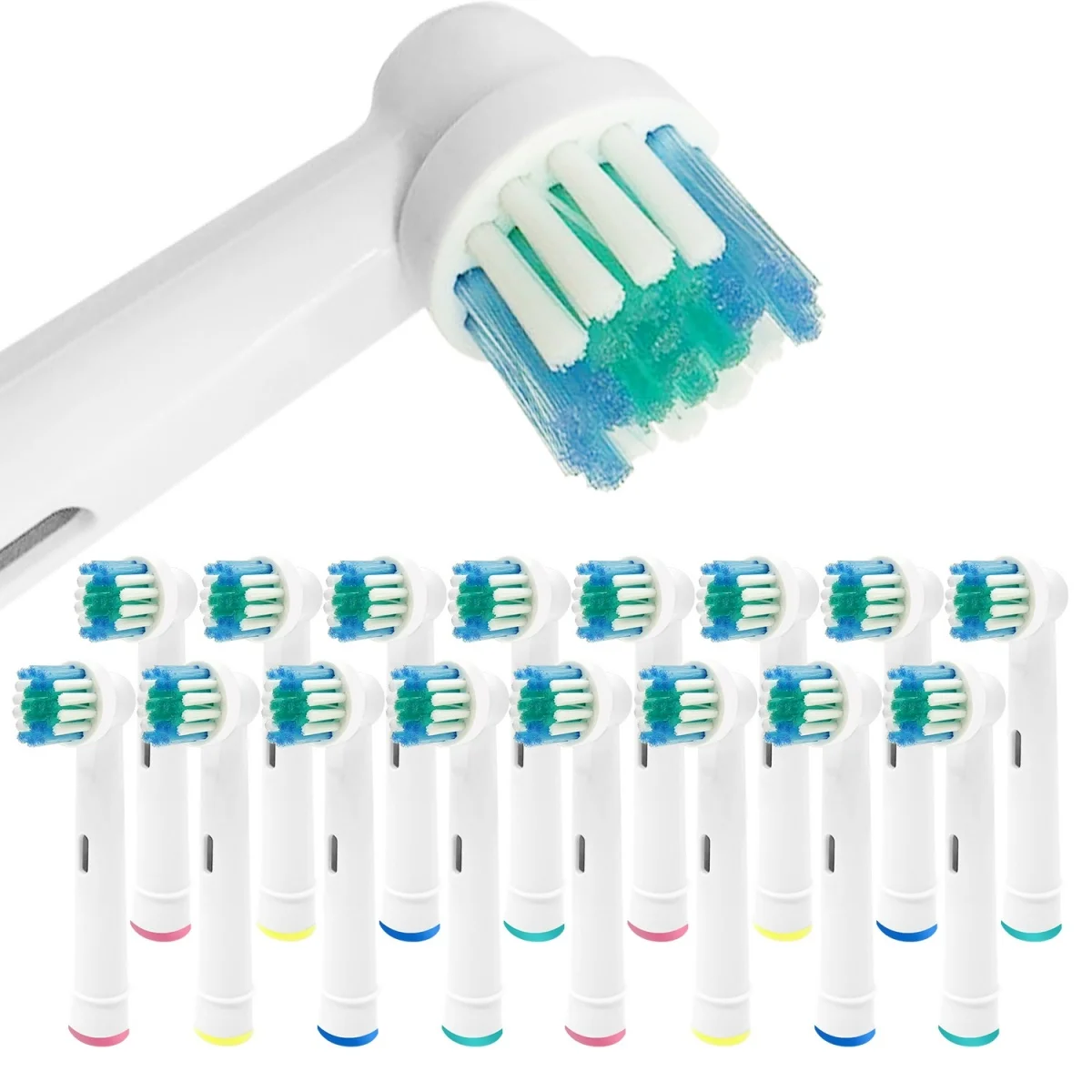 Toothbrush Head Compatible with Oral b Braun Electric Toothbrush, Precision Replacement Brush Heads for Pro Smart Genius, Effici image 4