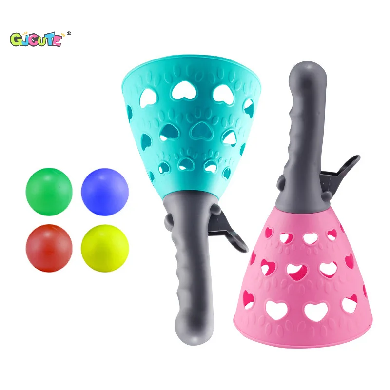 Catapulte élastique amusante pour classe d'interaction Parent-enfant, jouets de sport pour garçons et filles, Puzzle pour enfants, jouet de balle catapulte à lancer, 1 ensemble