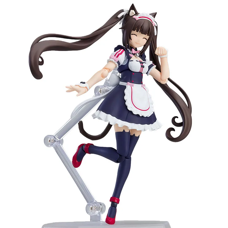 Oryginalne figurki anime GSC Max Factory FIGMA Chocolate 130mm, zabawki dla chłopców, prezent na Boże Narodzenie, kolekcjonerskie modele, ozdoby.