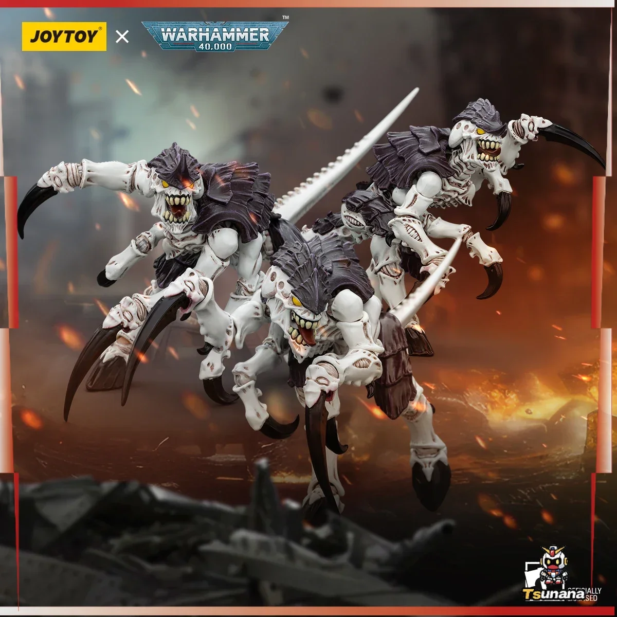 

JOYTOY Warhammer 40k 1/18 Action Figures 10cm Tyranids Hive Fleet Leviathan Hormagaunt