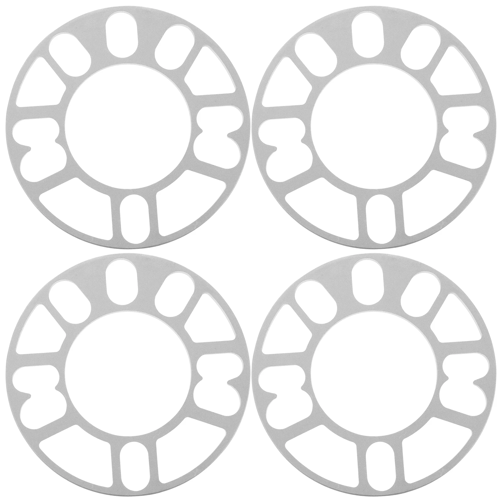 

4Pcs Hub Centric Wheel Spacers Universal Metal Car Truck Accessories Enhanced Handling Stability Vehicle Hub Wheel Spacers