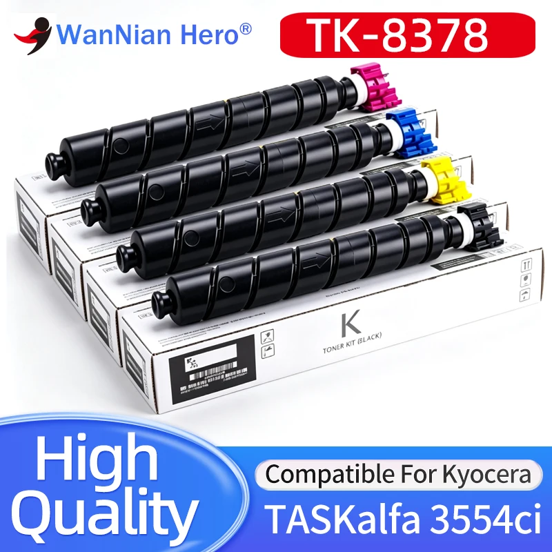 TK8378 TK-8378 TK8375 TK877 TK8379 TK-8375 TK 8375 Toner Cartridge Compatible For kyocera TASKalfa 3554ci Toner Cartridge Copier