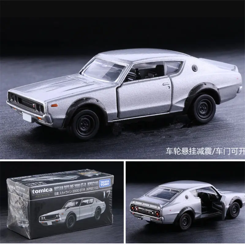 Takara TOMY Nissan Skyline 2000 GT-R GTR 50 R34 R35 Alloy Sports Car Model Diecast Car Vehicles Model Miniature Scale Kids Gifts