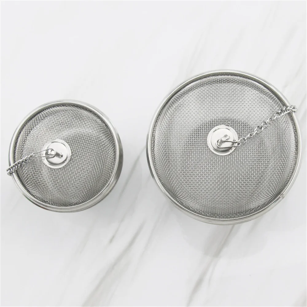 Filter Rotate 304 Stainless Steel Rotary Lock Buckle Design Kitchen Tools Seasoning Balls Stew Tea The Seasoning Is Not Loose