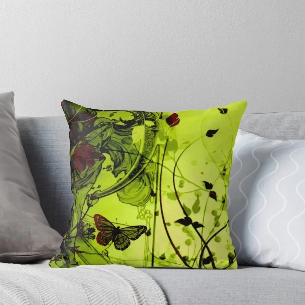 

Vintage - Lime Throw Pillow Cushions Cover Christmas Covers ornamental pillows for living room Christmas s Covers pillow