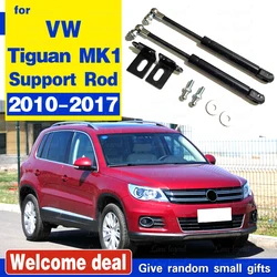 Car Hood Lift Support Gas Spring Shock Bracket Strut Bar Hydraulic Rod For Volkswagen VW Tiguan MK1 2010 - 2017 Car Accessories