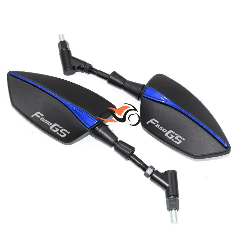 

For BMW F650GS 2000-2007 2003 2004 2005 2006 F650 F 650 GS Motorcycle Adjustabale Side Rearview Mirrors Universal Rearview With